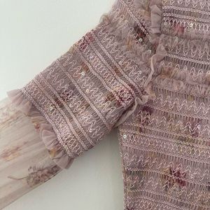 Beautiful floral dusty rose GOWN